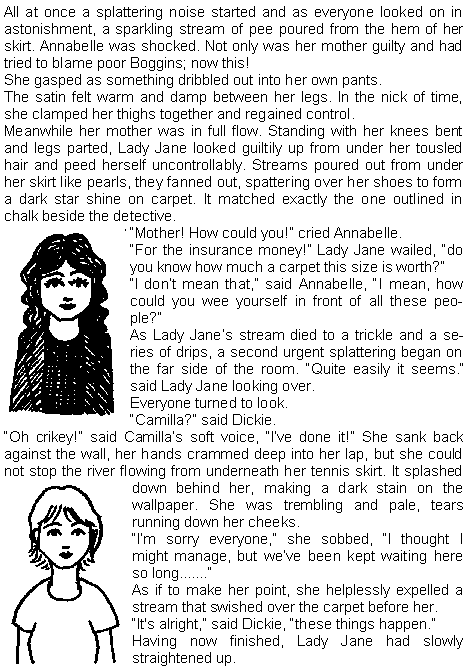 a family pissing game a cluedo mystery page 6 WHO DUNNIT?